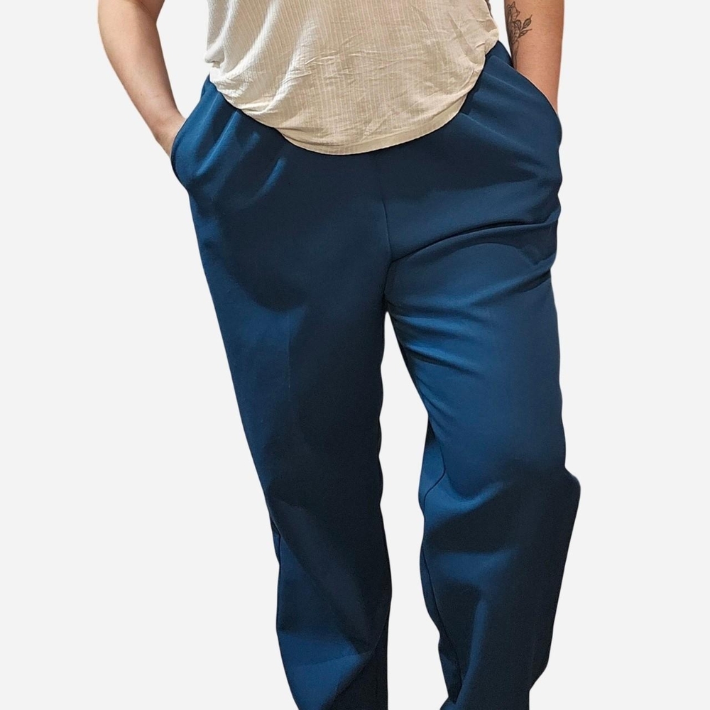 Alfred Dunner Teal Dress Pants